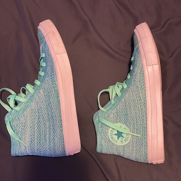 Converse All-Star Green Rare Men’s Size 10.5 Perfect Condition ☘️ - Picture 3 of 8